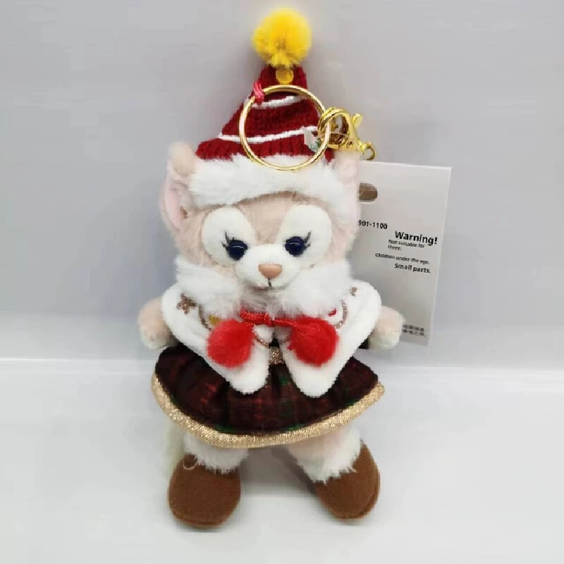 

Cute Christmas Sanrio Series Lina Belle Plush Cartoon Bag Pendant Christmas Winter Cartoon Doll Keychain Pendant Christmas Gift