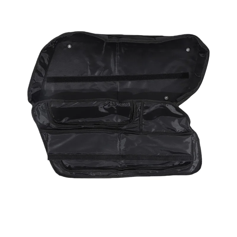Car Stowing Tidying Car Rear Window Storage Bag High Capacity Organizer For Toyota Alphard 2011-2024 Interior Decoration Parts