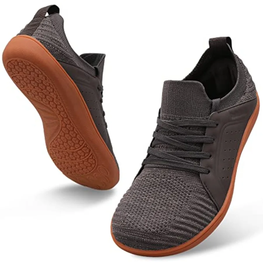 

Мужские минималистичные кроссовки Relxfeet для ходьбы и трейлраннинга с широким носком и нулевым перепадом высоты подошвы