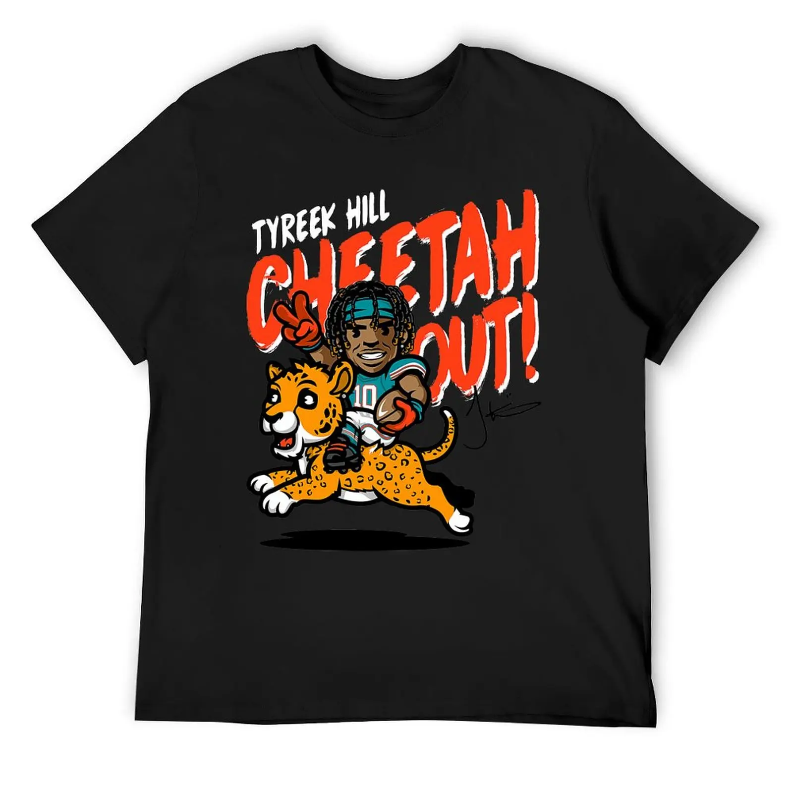 

Tyreek Hill 18 T-Shirt summer clothes quick-drying heavyweights mens t shirts casual stylish