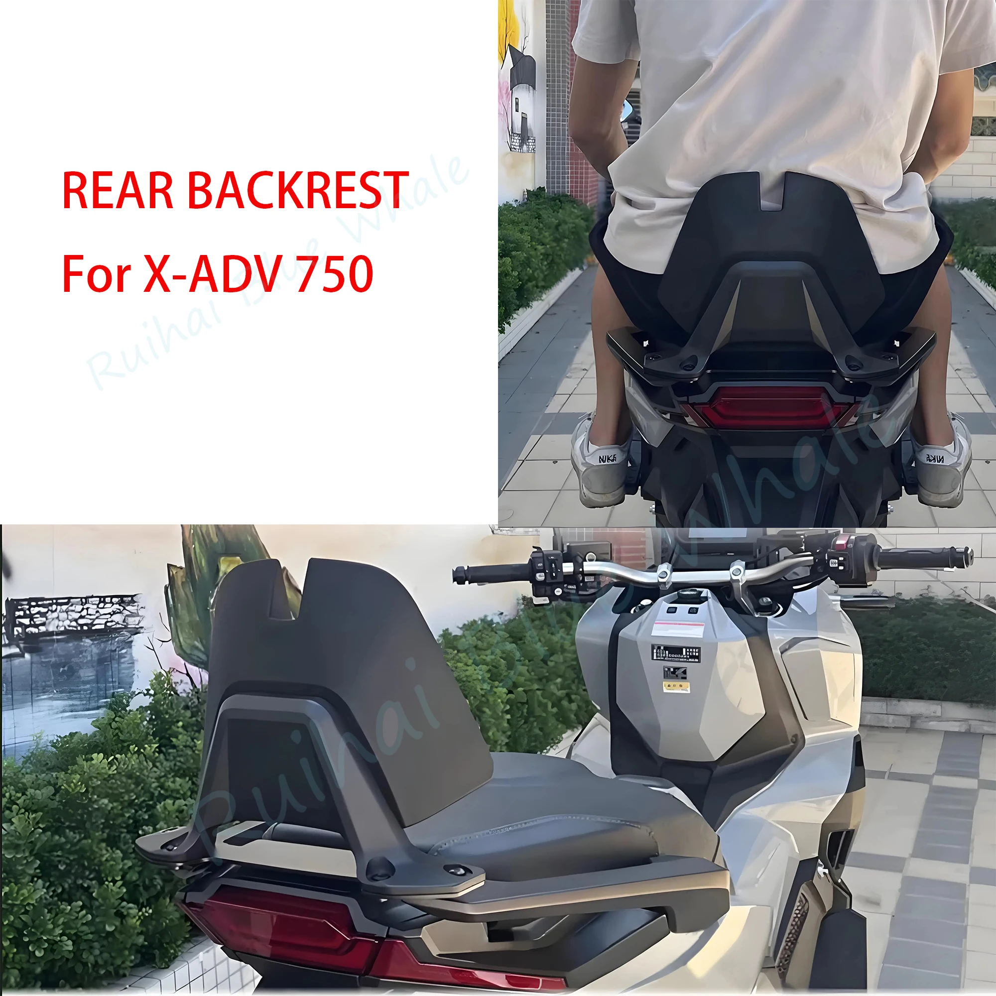 

New For Honda X-ADV 750 XADV 750 XADV750 Forza 750 2021-2025 Motorcycle Rear Passenger Seat Backrest Cushion Back Rest Pad