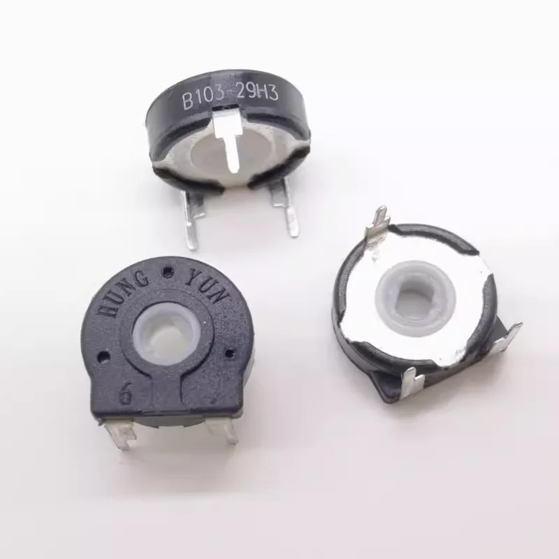 5pcs，Fine-tune the potentiometer，PT15，B1K 2K 5K 10K 20K 50K 100K，3Pin，Adjustable resistance