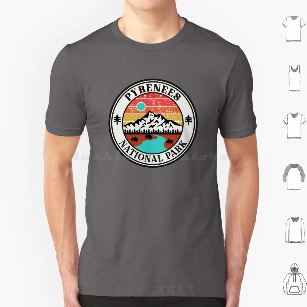 Pyrenees National Park-Vintage T Shirt Men Women Kids 6xl Pyrenees National Park Pyrenees National Park Pyrenees National Parks