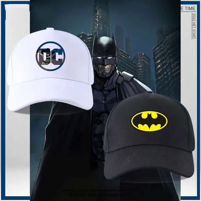 Batman Men Women Baseball Cap Anime Cartoon Embroidered Cap Adjustable Fashion Hip Hop Snapback Hat Shade Sport Baseball Hats