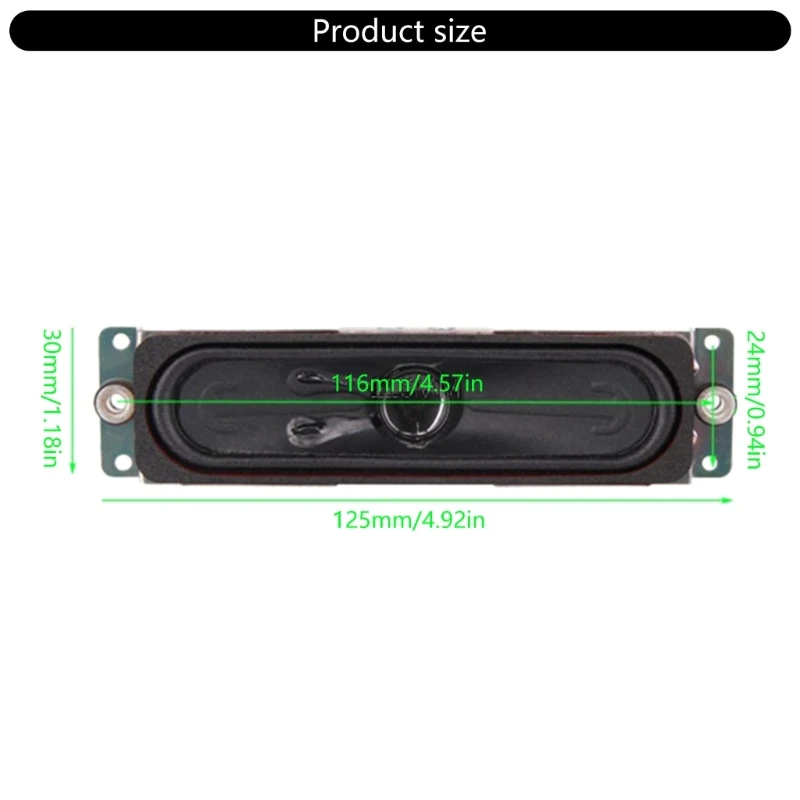 Alto-falantes Clear Sound 10W Full com magnético neodímio para Home Theater