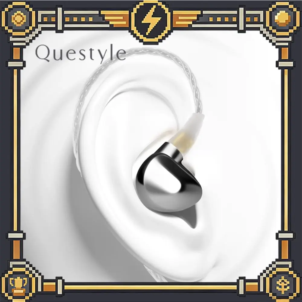

Questyle ZEN Wired Headphone In Ear Earphone HiFi Fiber Composite Diaphragm Dynamic Coil Dynamic Iron 3.5mm Gamer Music Earphon