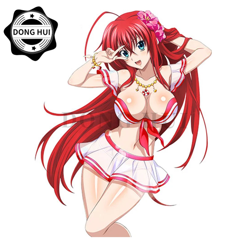 Rias Gremory Car Stickers High School Dxd Anime Weifu Beauty Wall Stickers Vinyl Buggy Motorcycle Refrigerator Laptop Decals