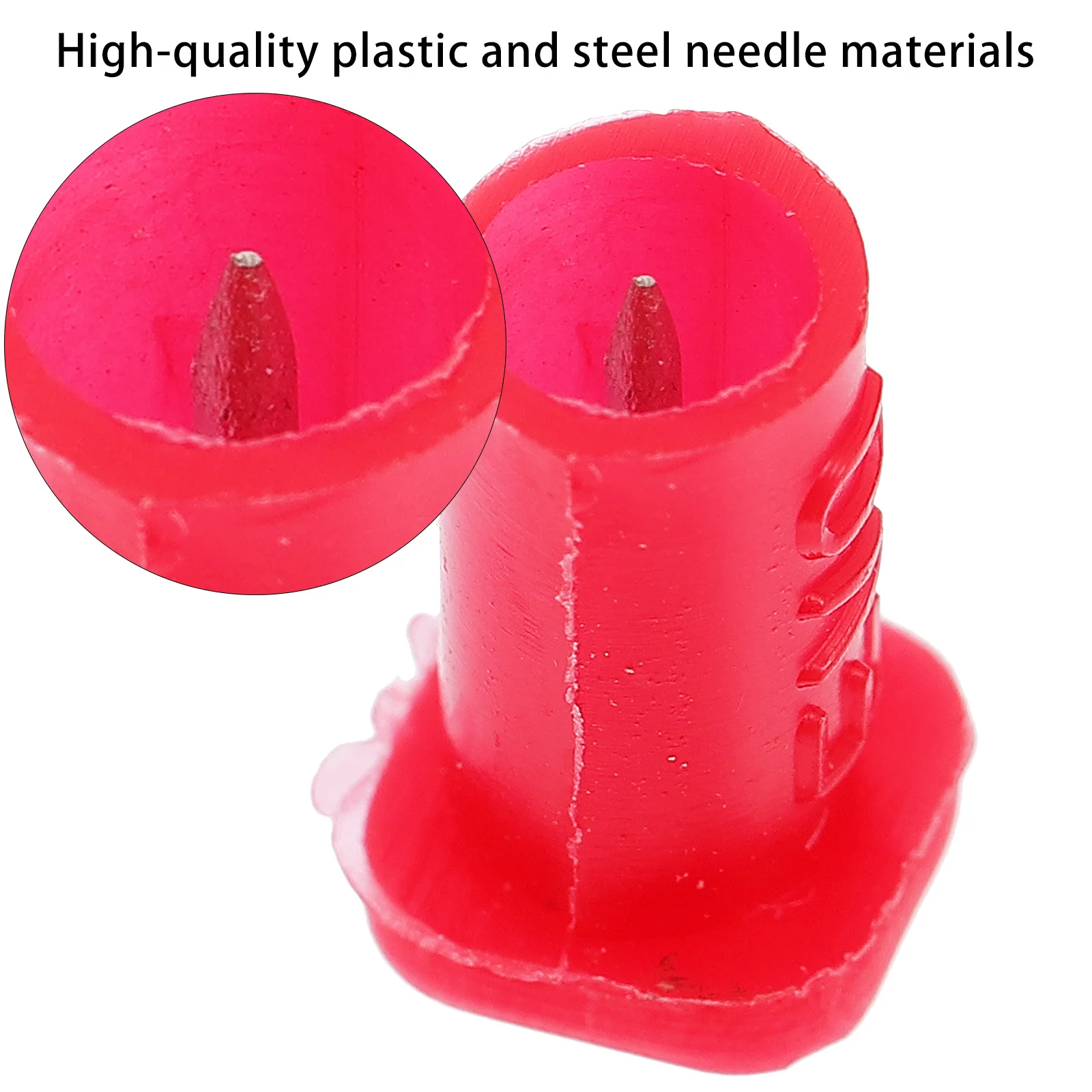 

40Pcs Nozzle Needle for Glue Bottle Eyelash Replacement Caps Anti-Clogging Tool for Bottle Mouth Salon Beauty Supply