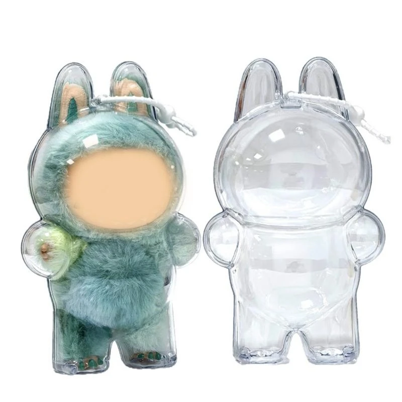 

D0JC Clear Cover Protective Case For 3rd Gen Plush Dolls Model Figures Protecting