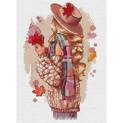 12409 Cross Stitch Kits Sets For Embroidery Cross-stitch Cross Stitch Complete Kit Stich Cross Stitch Set Needle Arts & Craft