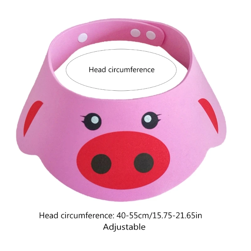 Adjustable Baby Shower Hat Toddler Kids Shampoo Bathing Shower Waterproof