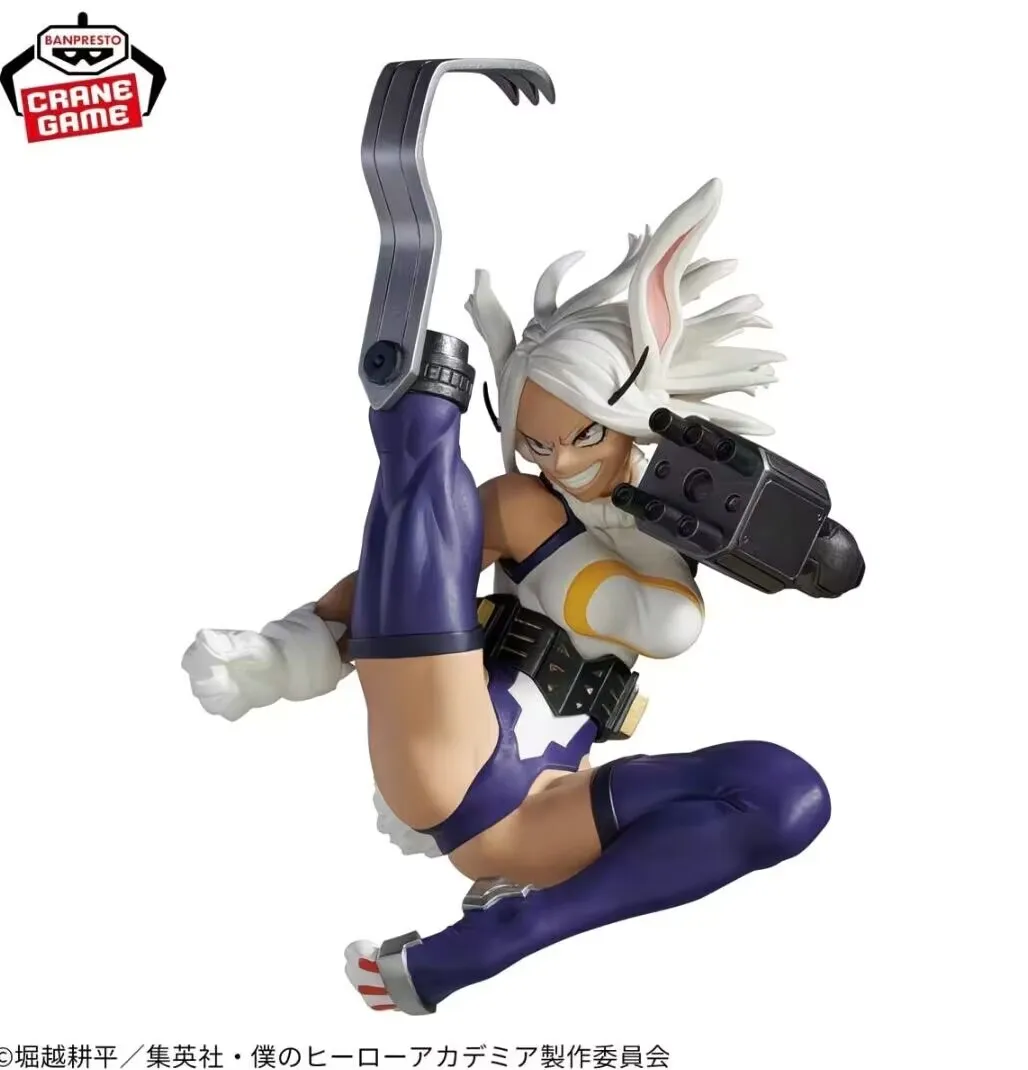 Bandai Banpresto My Hero Academia Himiko Toga Action Figure Anime Model Collectible Standbeeld Mirko Handgemaakt aanpasbaar speelgoed