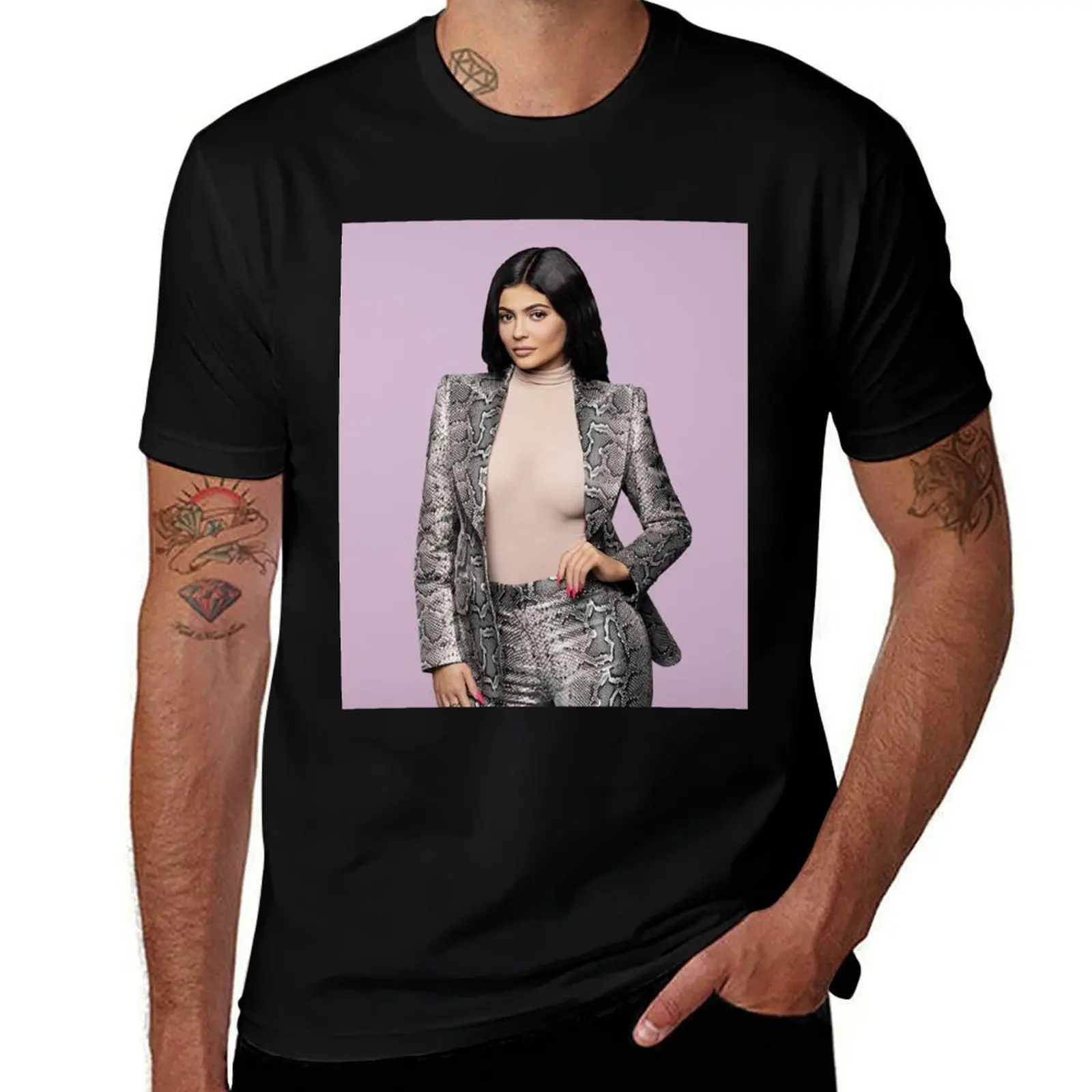 

shirt Jenner man t tshirt cotton man cotton T-Shirt 100% graphic t shirts Kylie