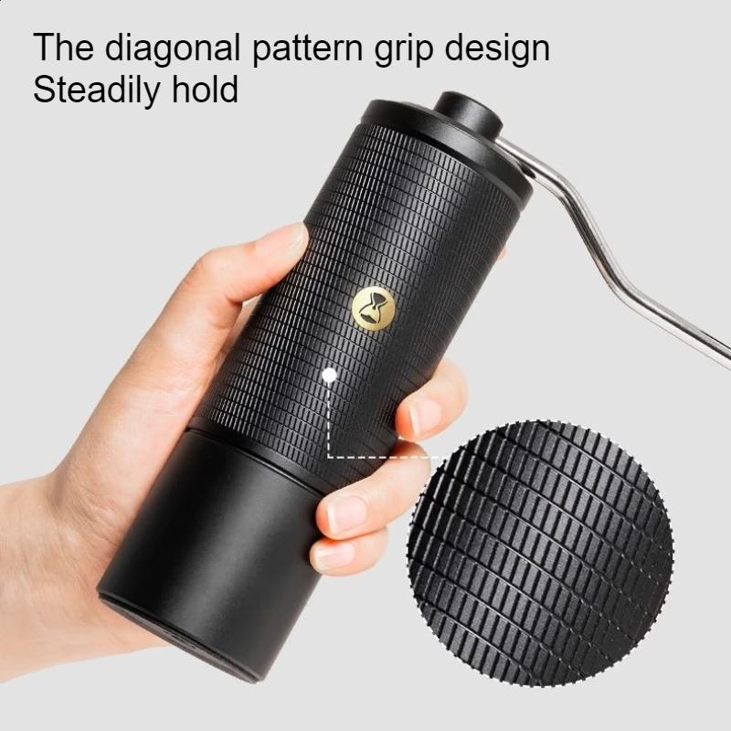 

TIMEMORE Chestnut C5/C5ESP Manual Coffee Grinder Portable Hand Espresso Grinder with Foldable Handle Stainless Steel Cone Burr