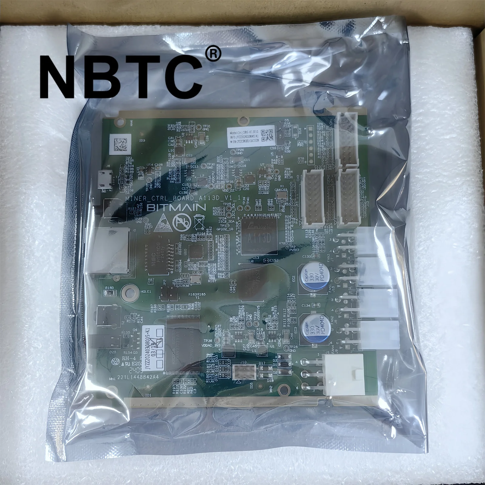 Imagem -04 - Control Board para Antminer A113d Original S21 T21 Novo