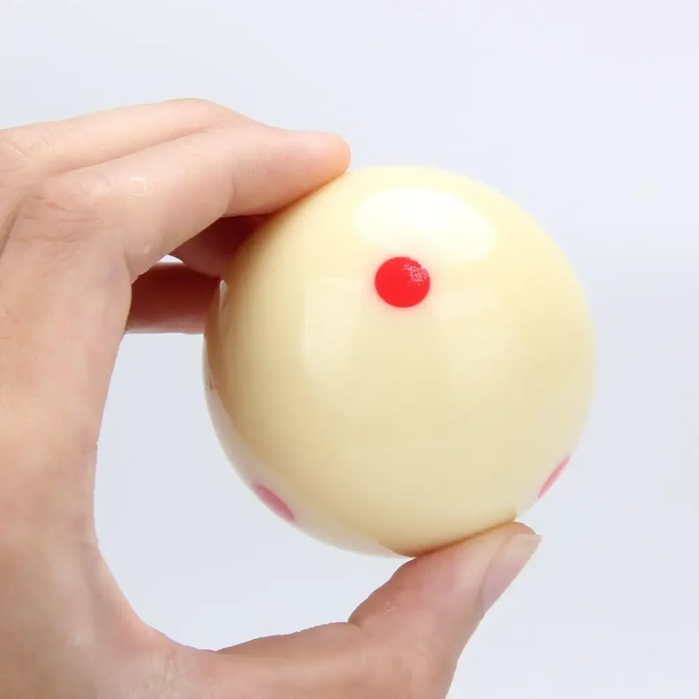 Professional Snooker Cue Ball Spot Measle Pool Billiard Practice Training Balls Red 6 Dot Spot Pool Standard 2-1/4\