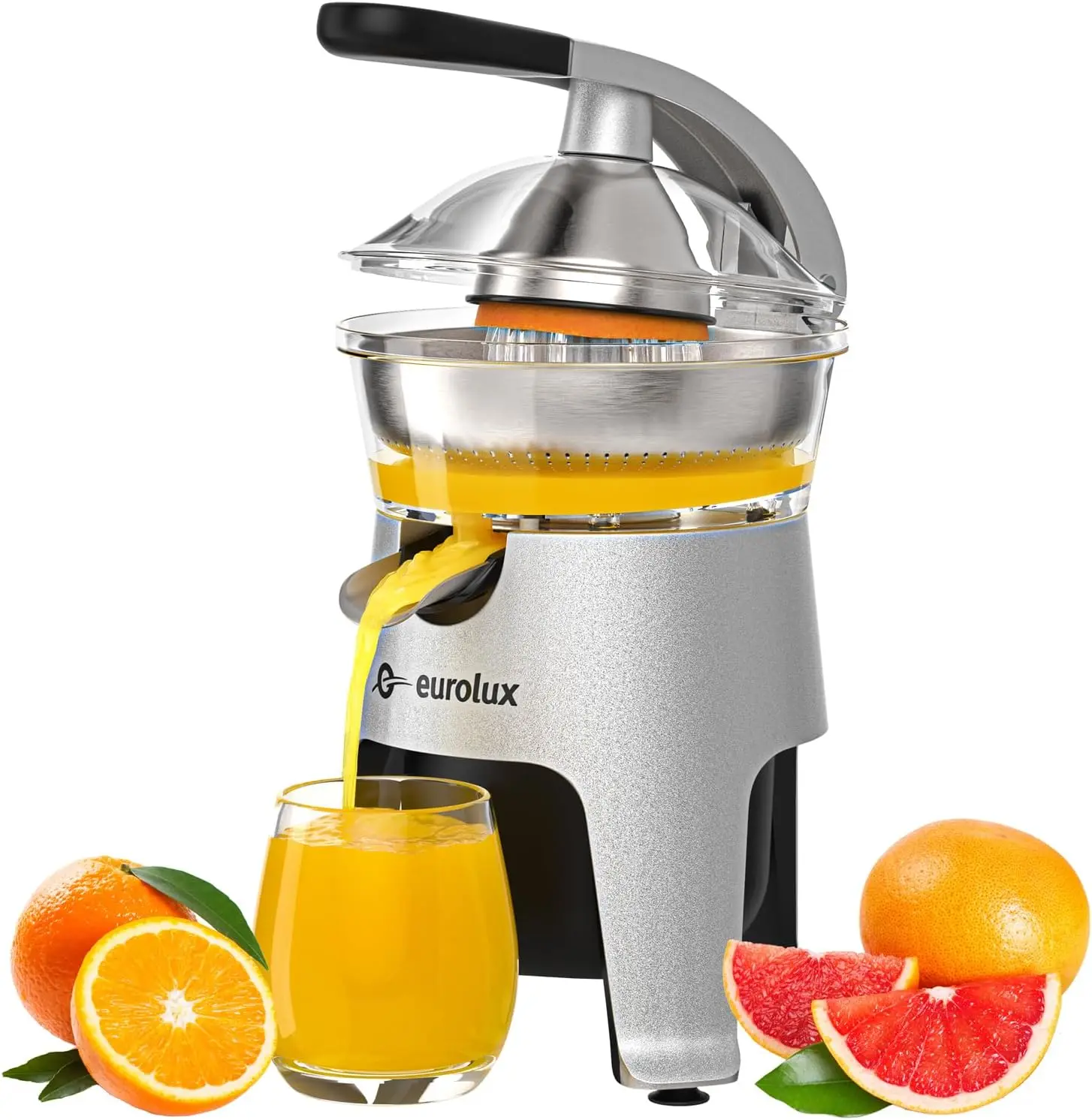 Juicer Squeezer, for Orange, Lemon, Grapefruit  300 Watts of Power, With 2 Stainless Steel Filter Sizes for Pulp Control