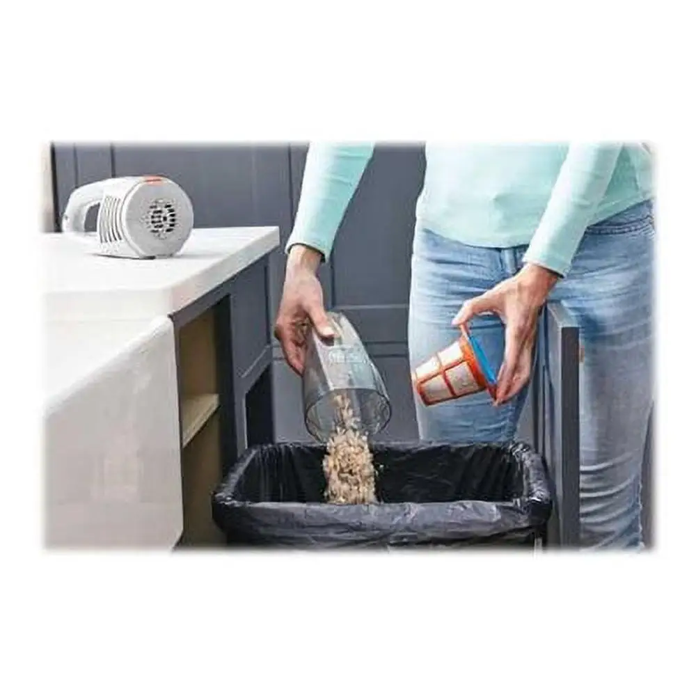 Cordless 2-in-1 Vacuum Cleaner Stick Handheld Bagless with LED Lights On-board Accessory Storage Folding Handle Easy Detach