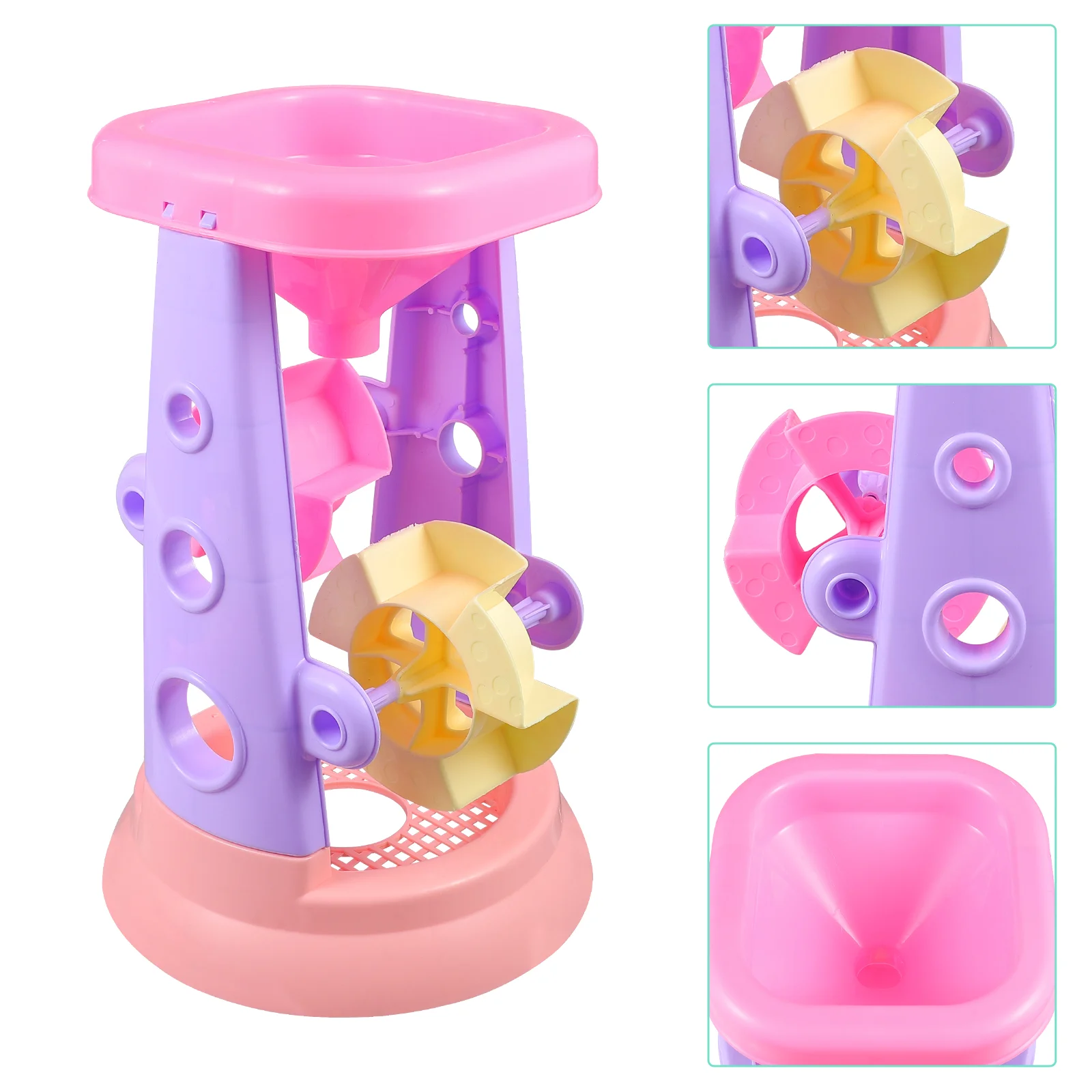 8 Pcs/Set Hourglass Kids Funny Toy Sand Playing Beach Excavating Tools Educational Childrens