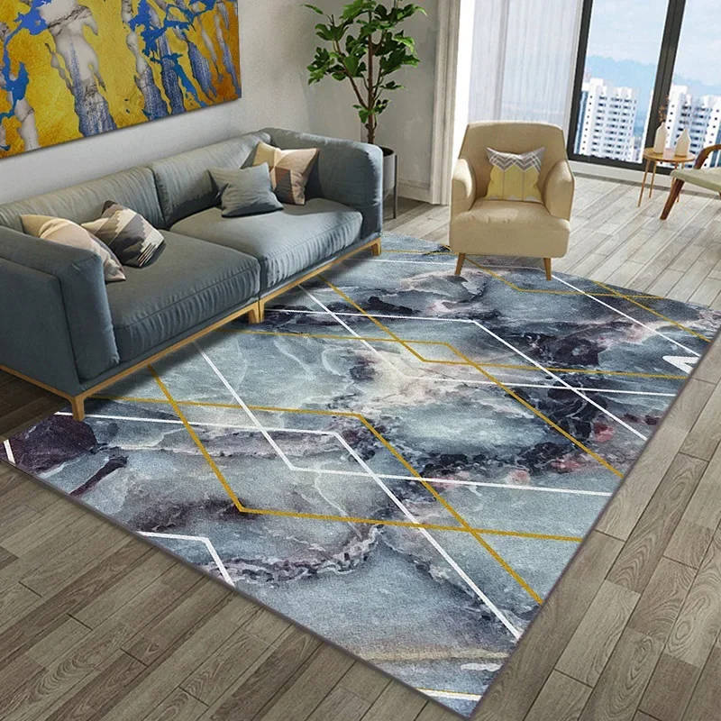 

W5161 Modern minimalist carpet, household bedroom carpet