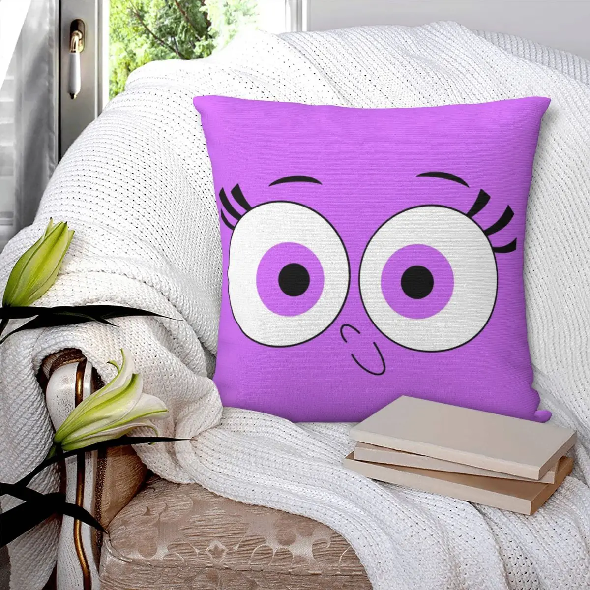 Fairly Oddparents - Poof Square Pillowcase Pillow Cover Cushion Zip Decorative Comfort Throw Pillow for Home Car