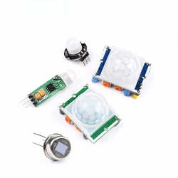 10PCS HC-SR501 HC-SR505 AM312 SR602 HW-MS03 Adjust IR Pyroelectric Infrared Mini PIR Motion Sensor Detector Module For arduino