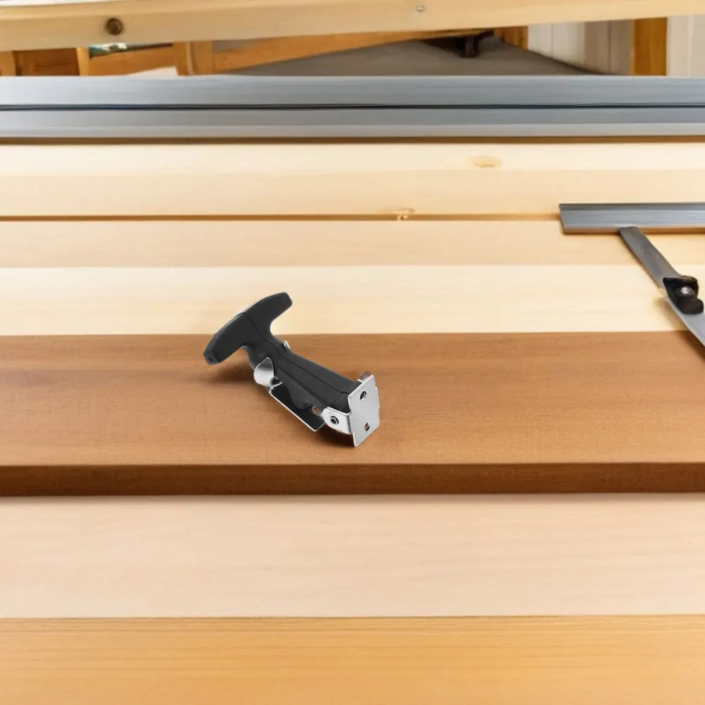 

3Pcs Flexible T Handle Draw Latch Rubber Hood Latch Engine Toolbox Trailer Truck Vehicle Accessory Flexible T-Handle