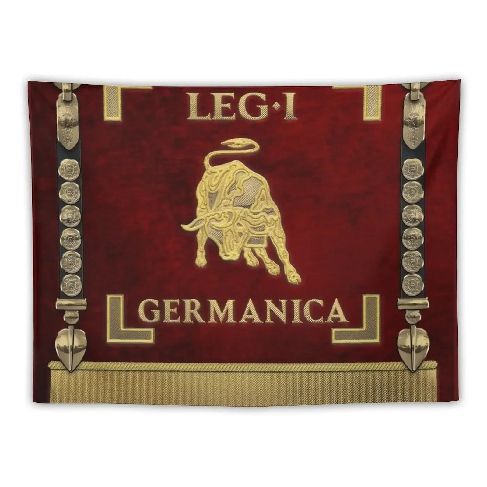 Standard of the 1st Germanic Legion - Vexillum of Legio I Germanica Tapestry Home Decorators Home And Comfort Decor Tapestry