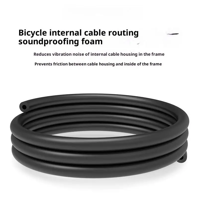 

{MX} 1/2/3/4Pcs Bicycle Frame Internal Housing Damper Foam Cable Anti-Noise Protection Sponge For MTB Bike Shifting Cable