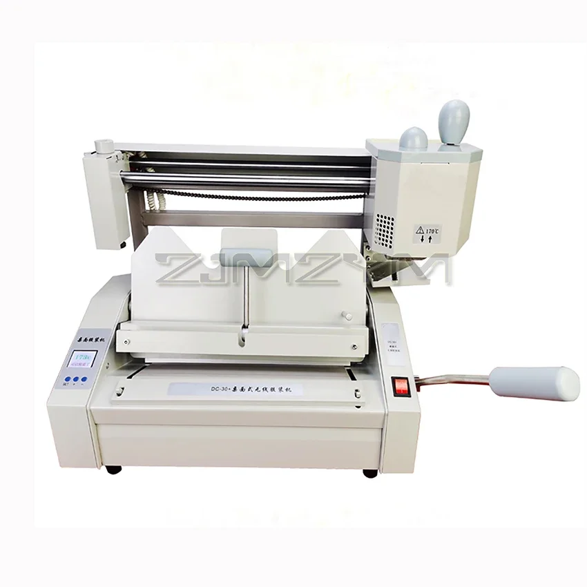 1PC DC-30+ binding machine,glue binding machine,book binding machine,Wireless glue book binder machine with LCD