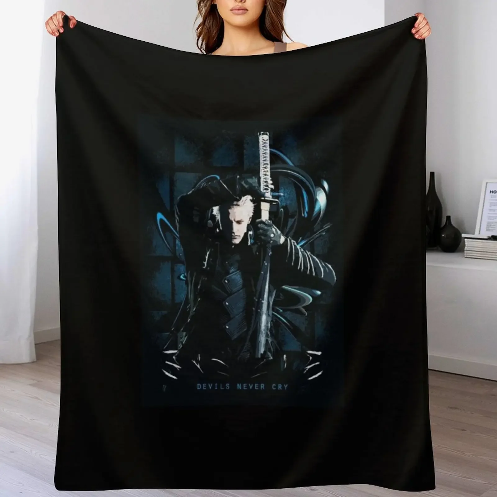 

Devils Never Cry 2 Throw Blanket Furry For Decorative Sofa Hairys Quilt Blankets