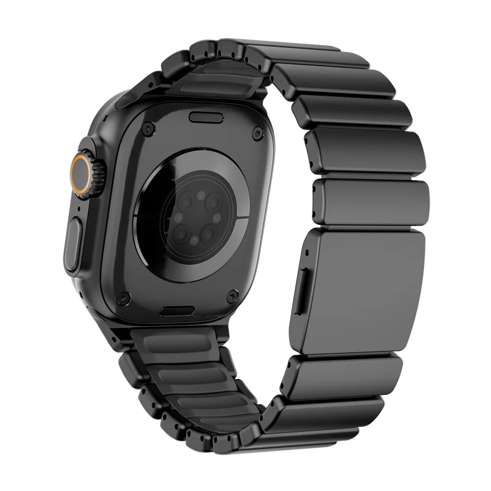 Band For Apple Watch Strap 10 11 46mm Titanium Metal Straps Ultra 3 2 1 49mm Bracelet For Iwatch 9 8 7 4 5 44mm 45mm 42mm Correa