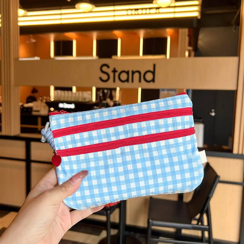 여권 커버 3 레이어 지퍼 여행 지갑 방수 휴대용 ID 카드 주최자 여러 슬롯 여성용 카드 가방 주최자