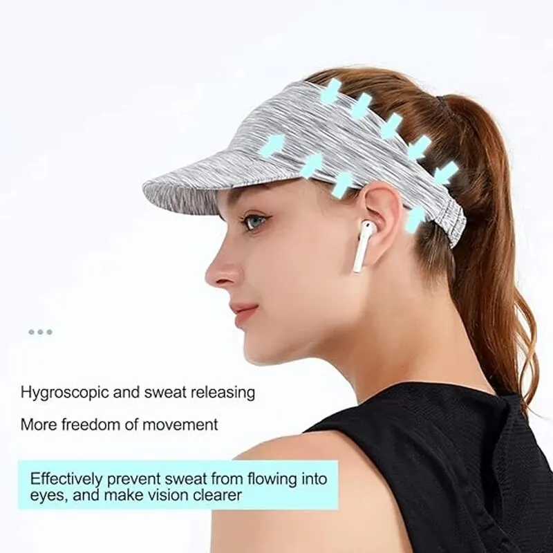 Sports HairbandsOutdoor Running Fitness Yoga Sweat Absorbent Hair BandsColourful Headband for Men and WomenAnti-Perspirant Band