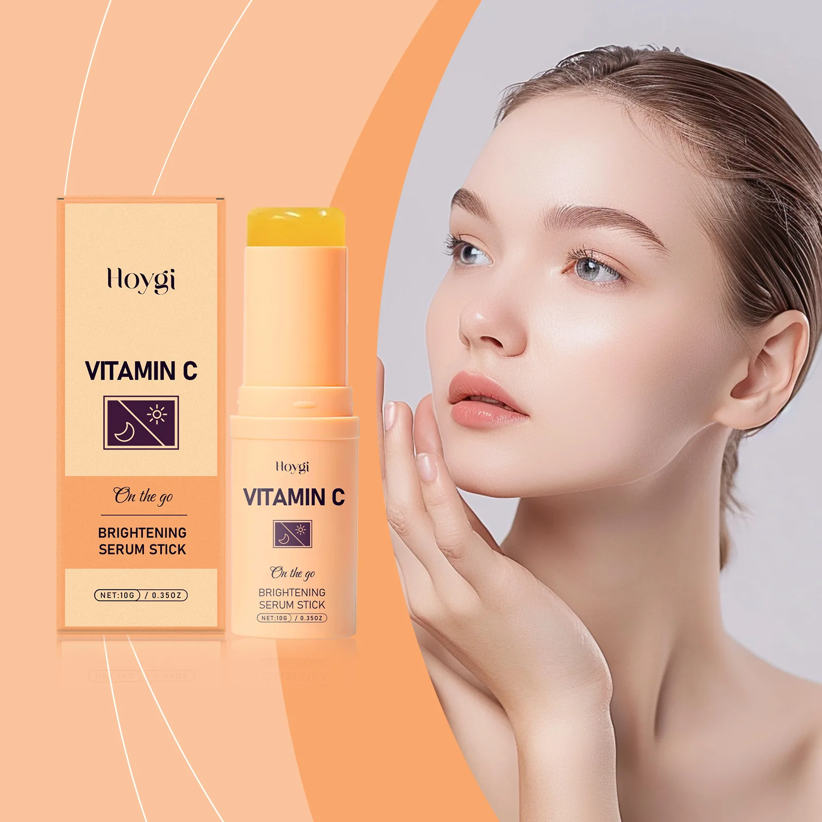 

HOYGI Vitamin C Essence Bar, Deep Hydrating Emollient Firming Gentle Skin Care Moisturizing Hydrating Essence Bar