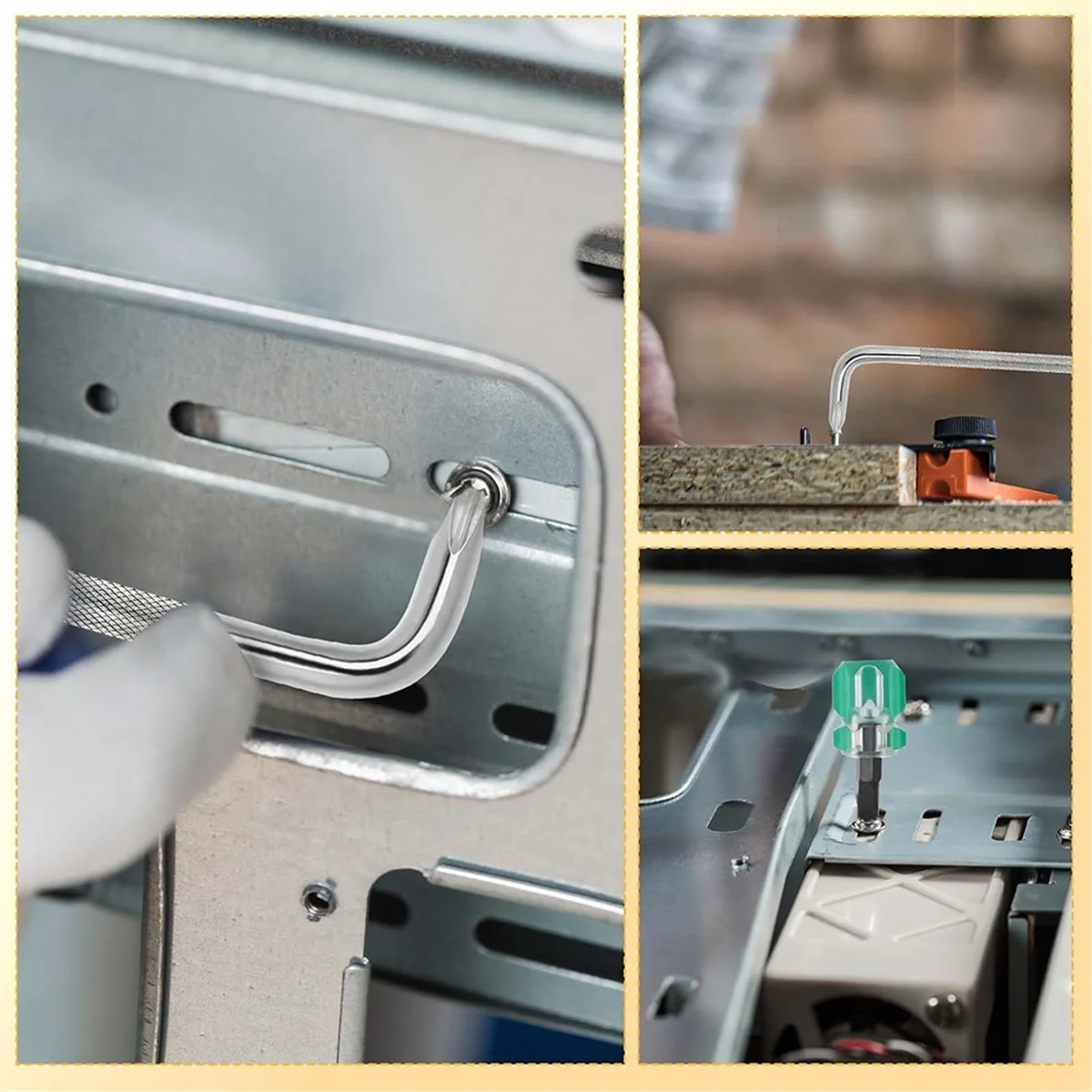 

Новый набор офсетных отверток из 7 предметов, прямоугольная отвертка, шлицевая отвертка, отвертка Z-типа