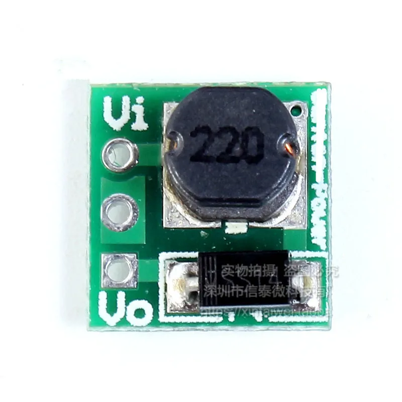 1.5V 1.8V 2.5V 3V 3.7V 4.2V 5V to 3.3V DC-DC boost conversion module
