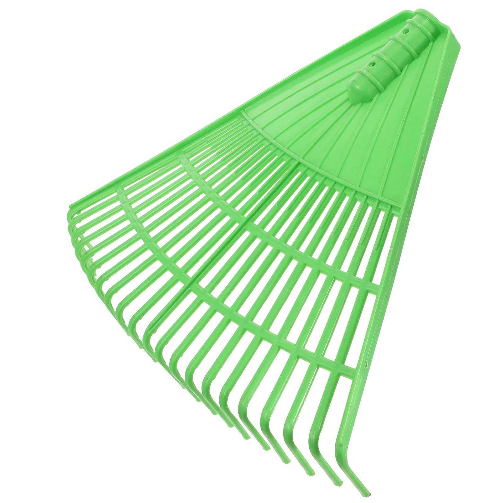

Portable Plastic Garden Pine Needle Rake Lawn Shrub Rake for Leaves Grass Yard Heavy Duty Gardening Weeding Tool