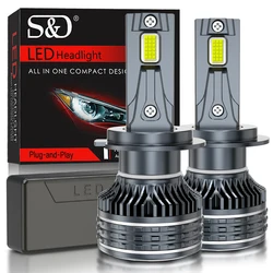30000LM H7 LED Headlight H8 H11 H1 H3 H4 Canbus 9005 HB3 9006 HB4 9012 Hir2 Led Bulb 36pcs Light Automobile Kit Turbo Car Light