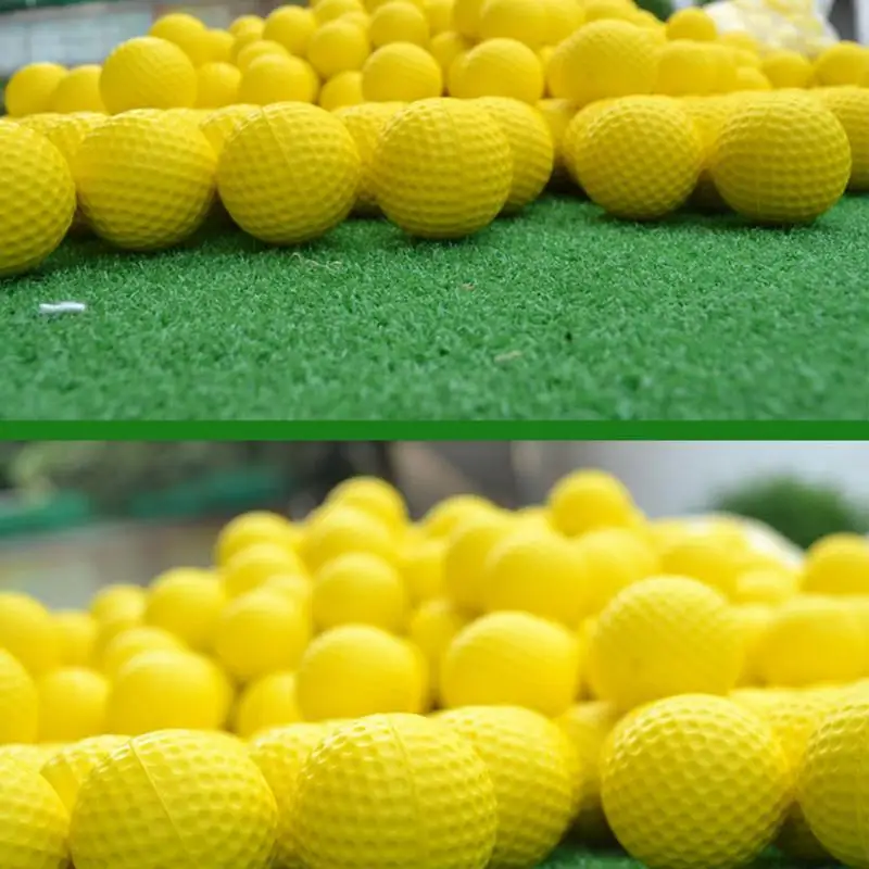 

Foam Golf Balls Foam Practice Golf Balls Lightweight Indoor Foam Ball Convenient Safe PU Practice Golf Balls For Backyard Golf