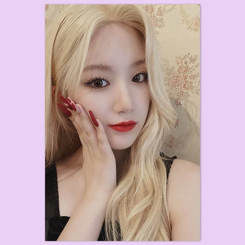 Druo Gidle Album Card, Kpop, Yuqi, Soyeon, MINNIE, SOOJIN, SHUHUA Gift Collection, Photo Card, Fine Laser Card, New Postcard, 50Pcs per Set