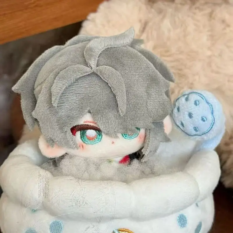 ตุ๊กตาอนิเมะ Genshin Impact อัลไฮธัม คอสเพลย์ ขนาด 10 ซม. ตุ๊กตาผ้าฝ้ายน่ารัก ของขวัญวันเกิดสำหรับเด็กผู้หญิง