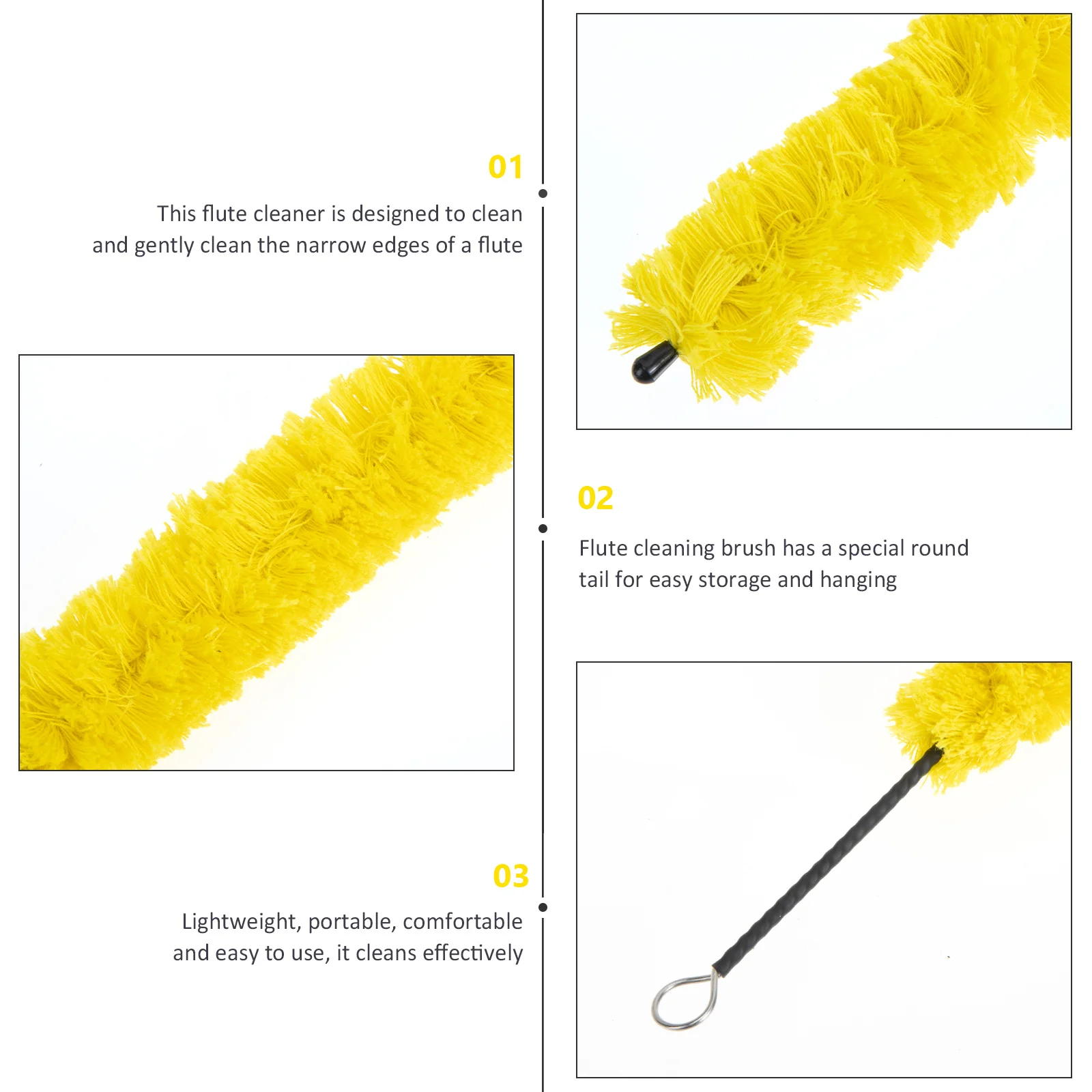 

flute cleaning brush flute brush flute cleaning tool piccolo cleaning brush flute care tool