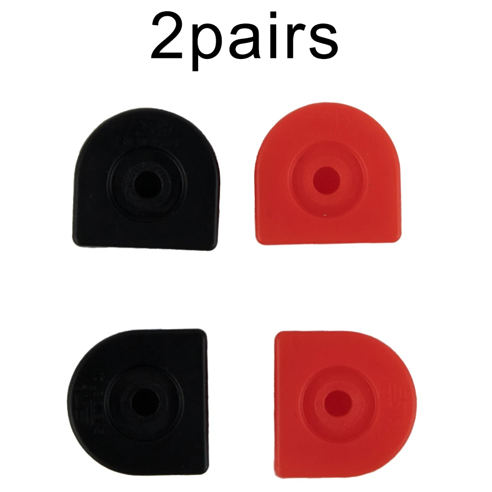 Brand New Duable High Quality Particular Cap Dust-proof Waterproof Accessories Cable Inserts RED&BLACK Connectors