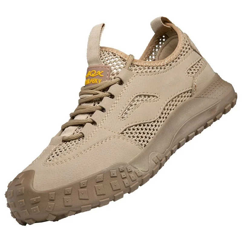 

DurableSummer Labor Insurance Shoes Men's Anti-smash, Anti-stab, Breathable, Light, Comfortable, Non-slip And Wear-resistant Wor