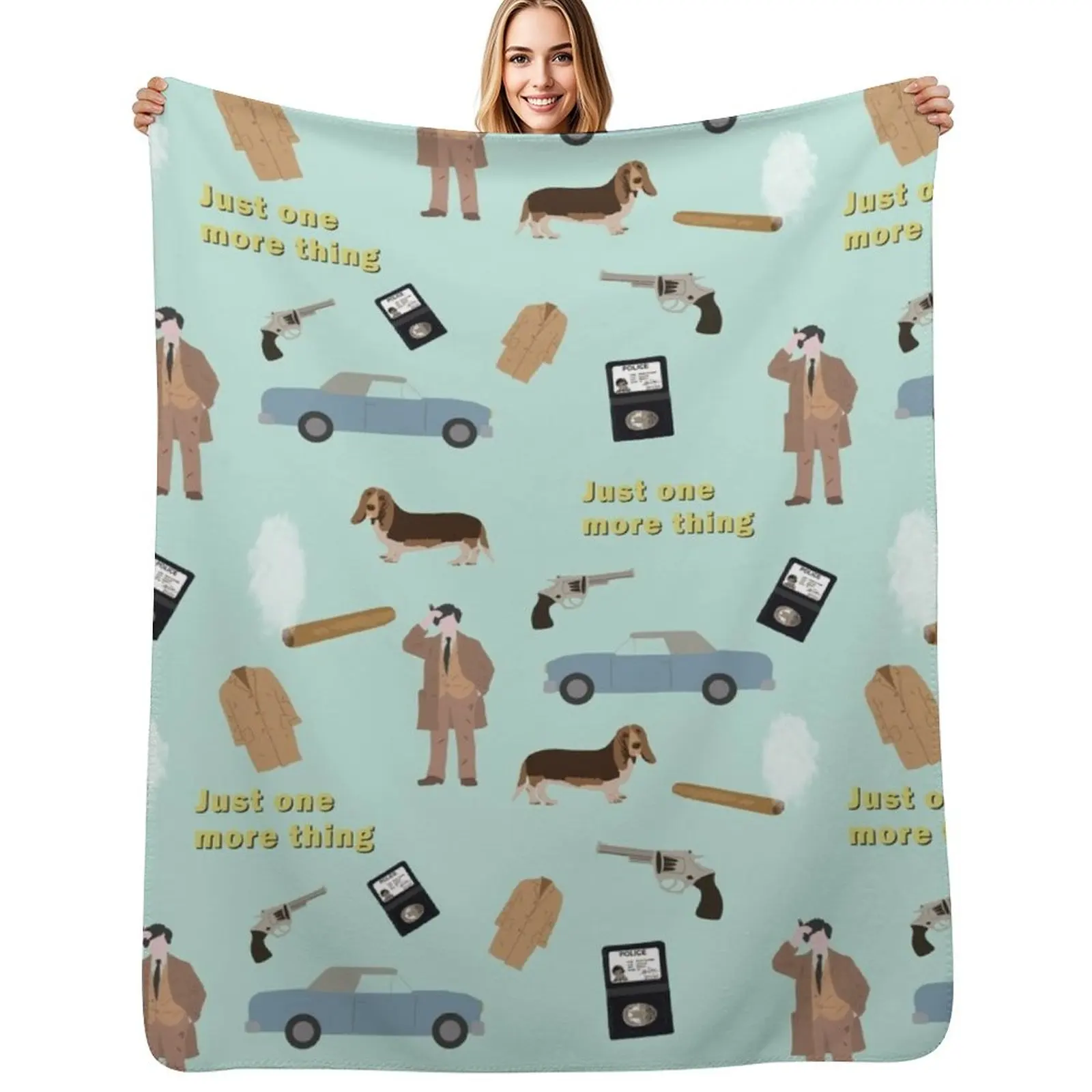 

Columbo inspired collage Throw Blanket Warm For Baby Decorative Beds for sofa Blankets