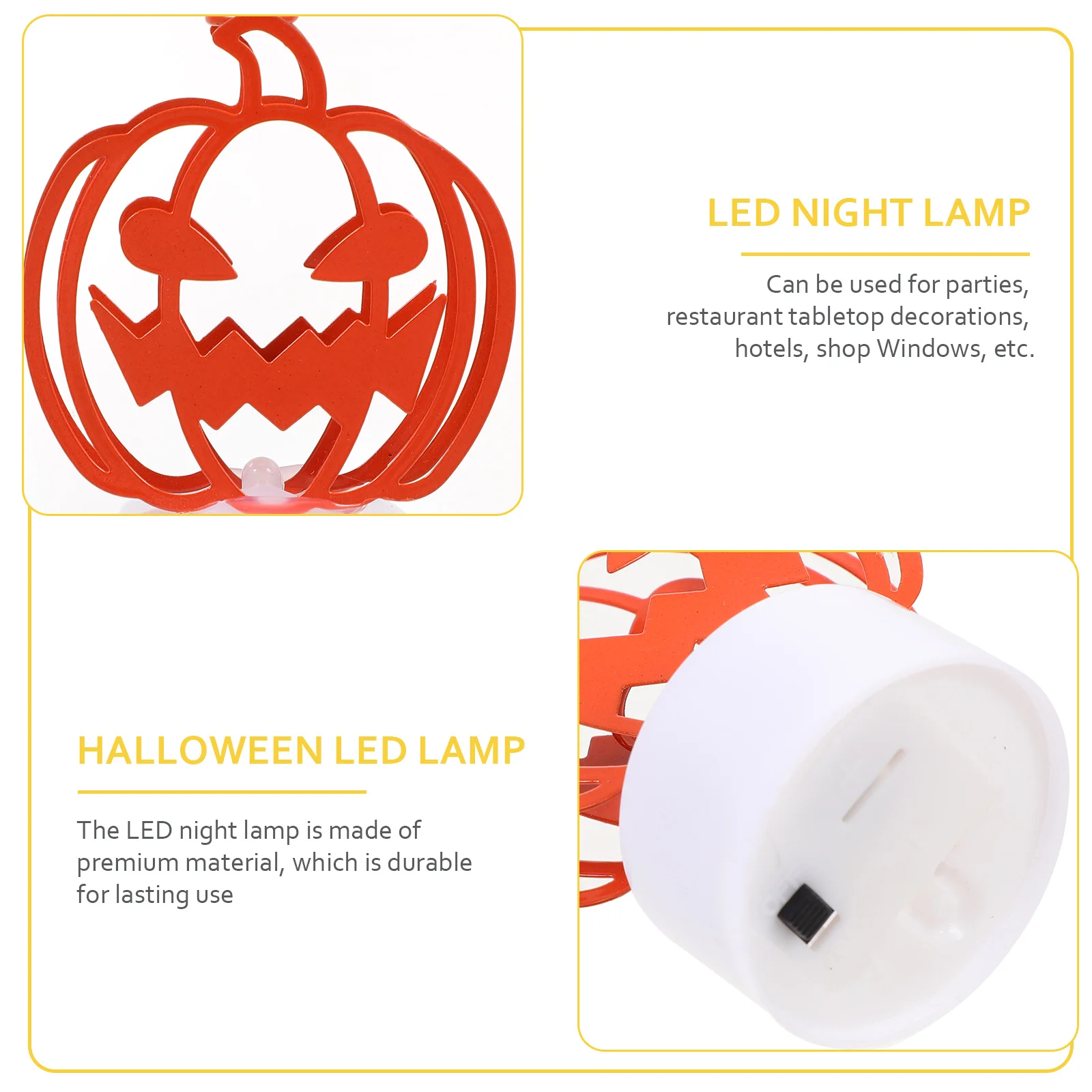 Рисунок 5 - Светодиодный фонарь в виде тыквы