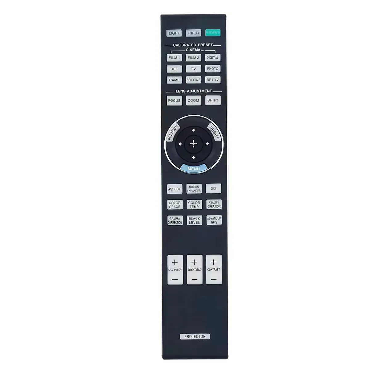 NEW Remote Control for Sony VPL-GT100, VPL-VW600ES, VPL-VW1000ES, VPL-VW1100, VPL-VW1100ES
