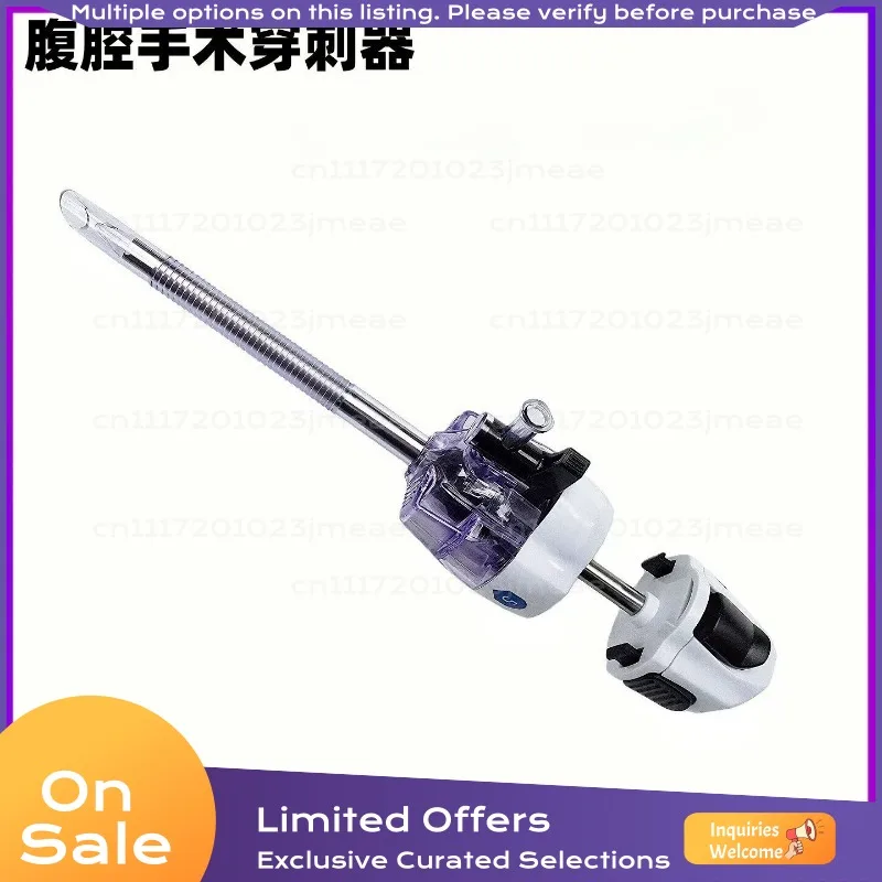 Disposable Laparoscopic Trocar for Animal Experiments Laparoscopic Surgery Plastic Trocar Cannula Customizable