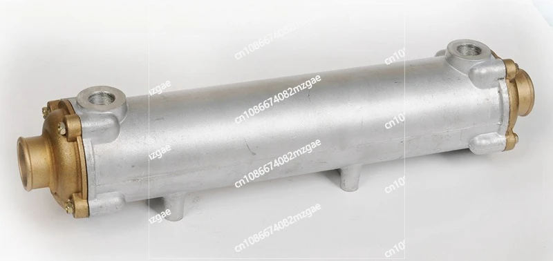 D300 aluminum alloy marine gear box cooler Hangtooth developed copper core radiator oil cooler